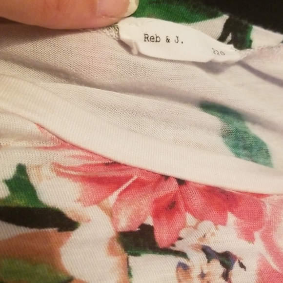 FLORAL COTTON DRESS - Picture 2 of 2